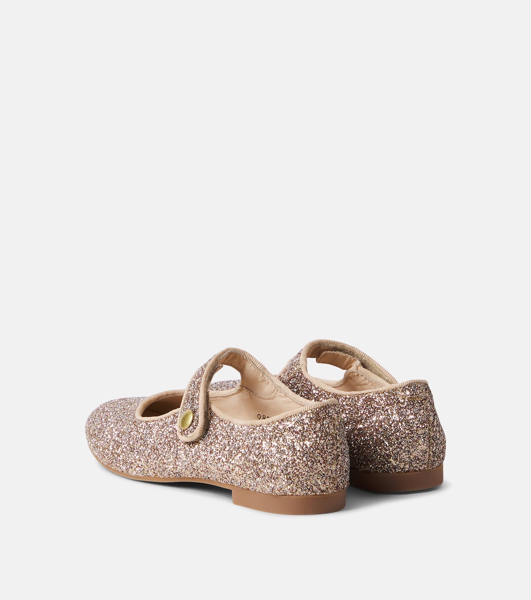 Pom d'Api - Daisy Baby glitter Mary Jane flats