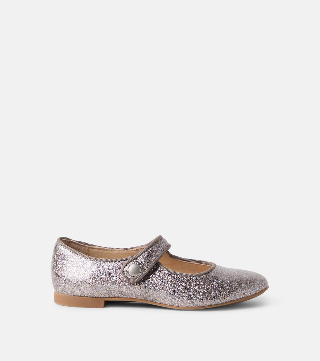 Pom d'Api - Daisy Baby glitter Mary Jane flats