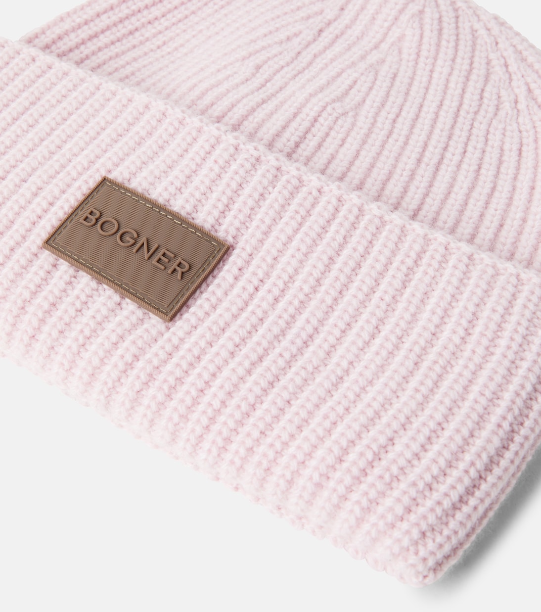 Bogner Kids - Logo ribbed-knit wool and cashmere-blend beanie