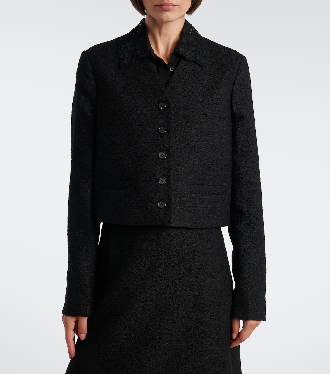 Fendi - Wool-blend bouclé jacket