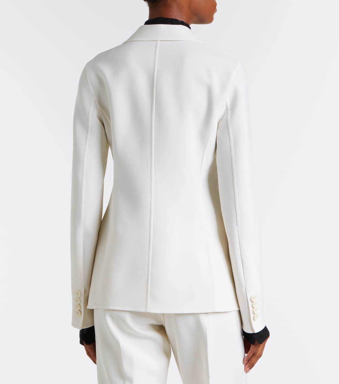 Fendi - Double-breasted virgin wool blazer