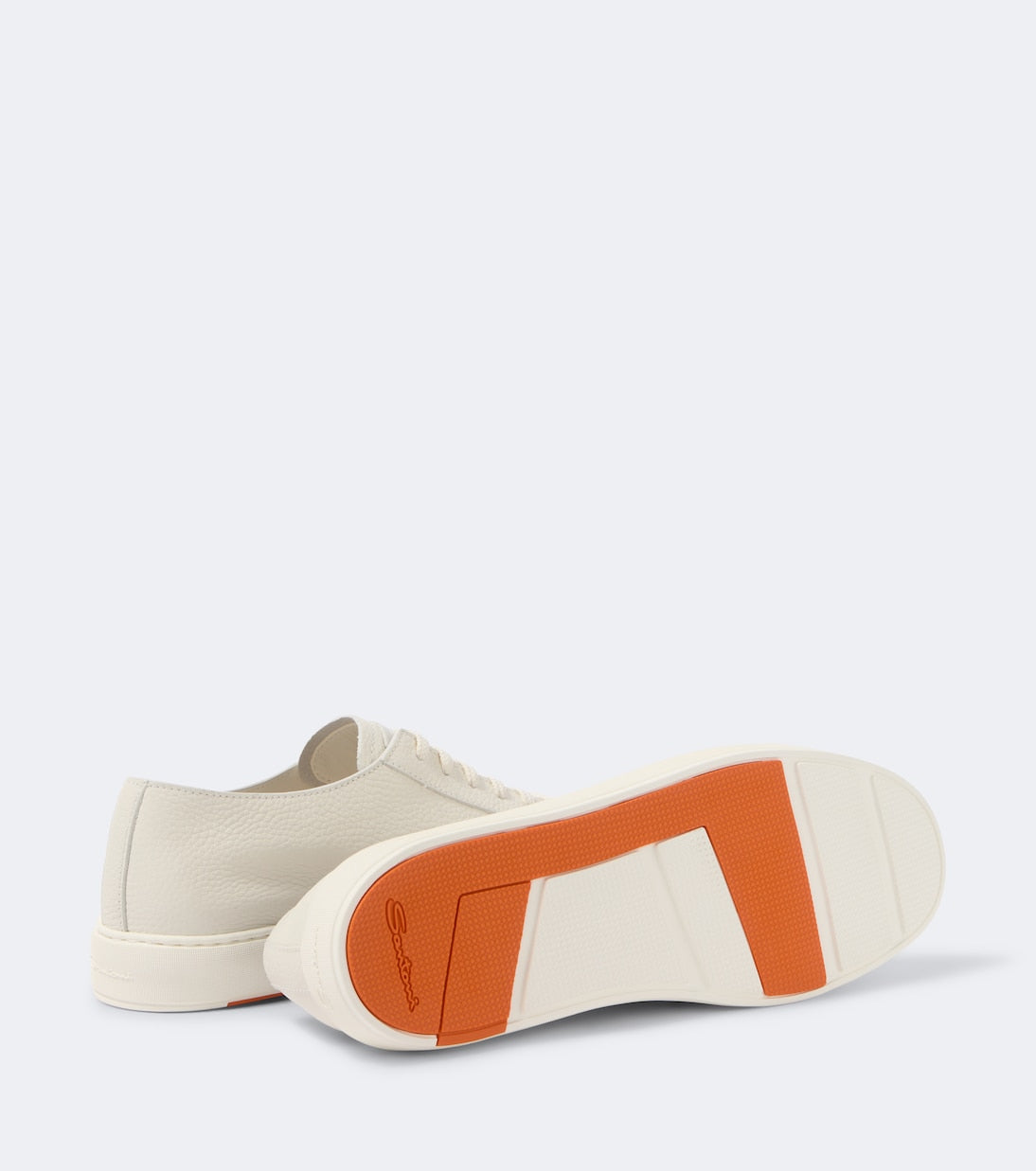Santoni - Leather sneakers
