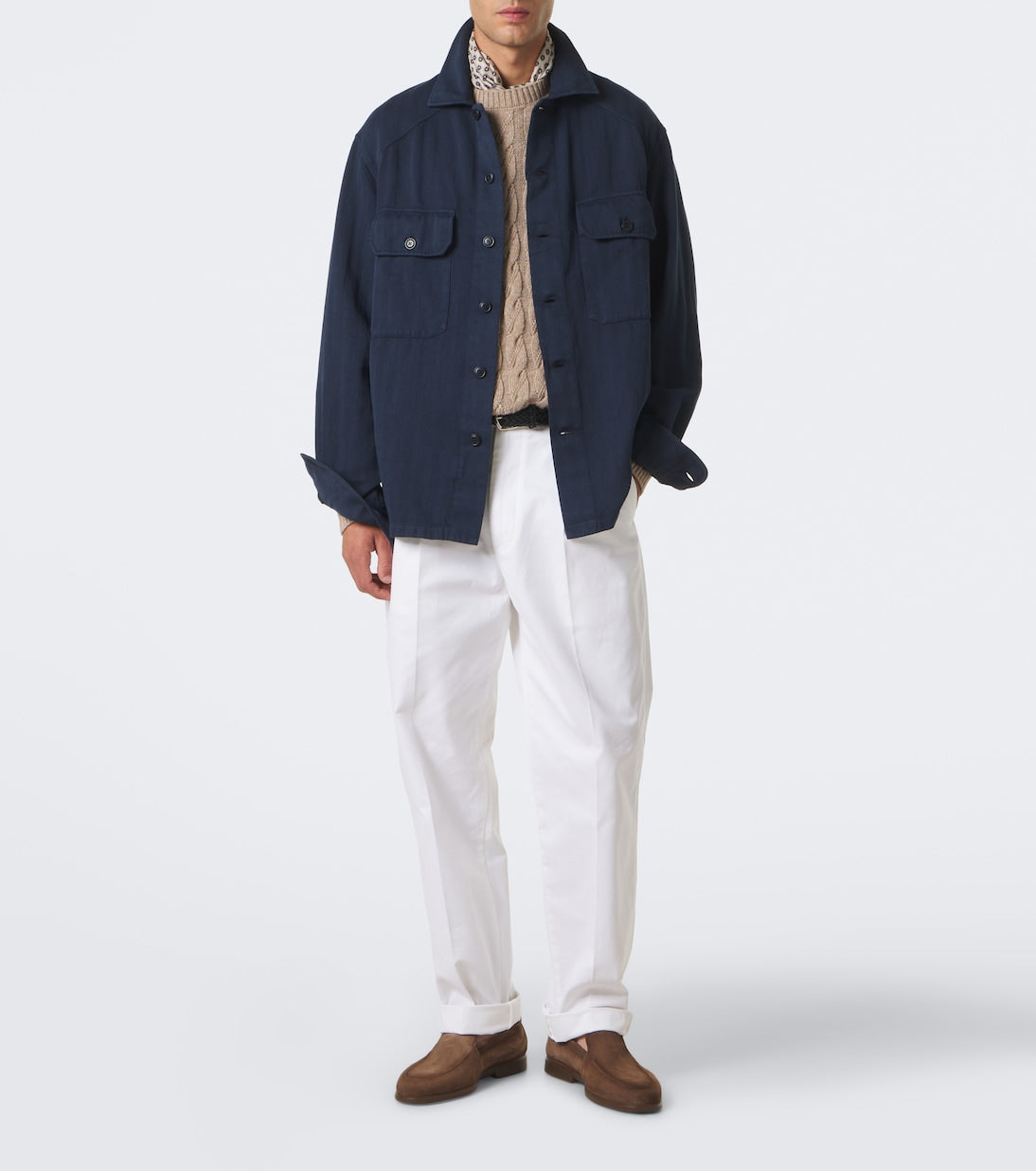 Santoni - Suede loafers