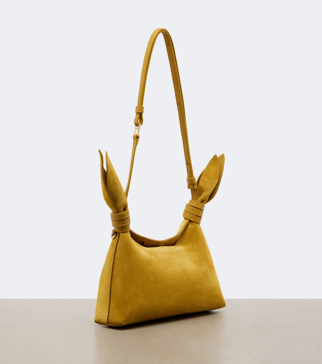 Loewe - Scarf Mini suede shoulder bag