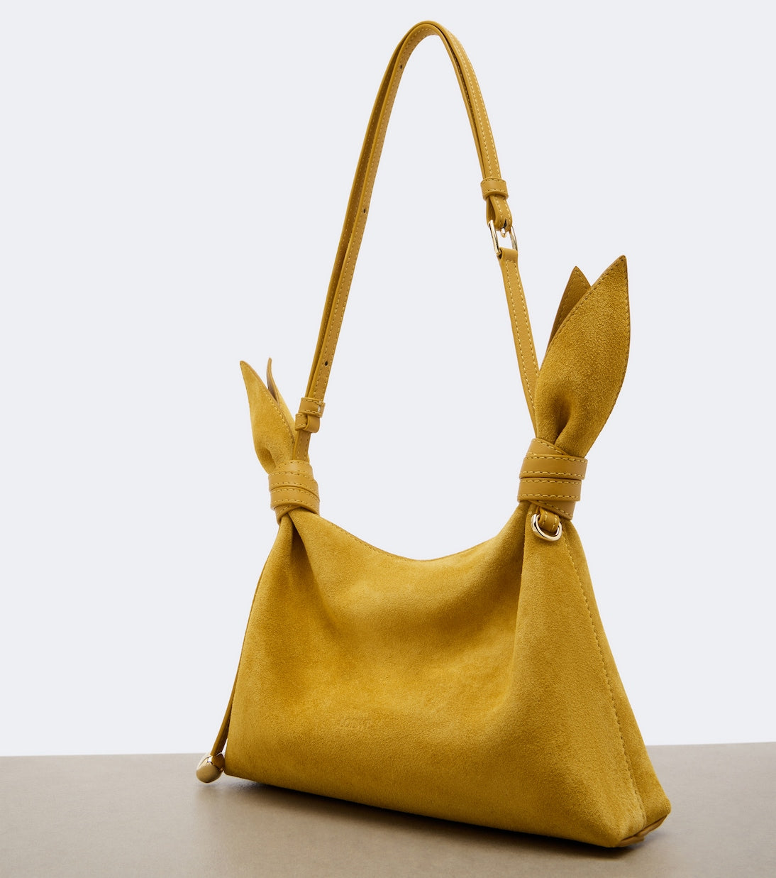 Loewe - Scarf Mini suede shoulder bag