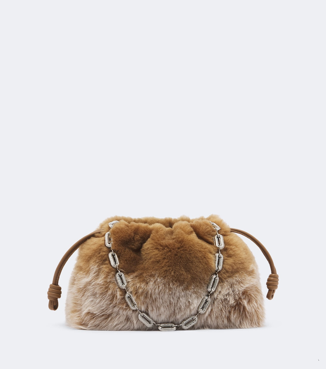 Loewe - Flamenco Medium shearling pouch