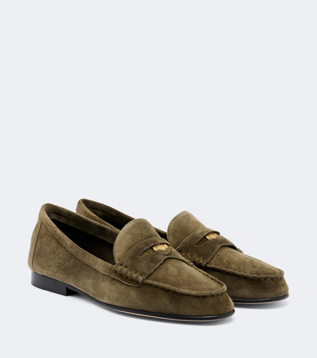 Veronica Beard - Suede penny loafers