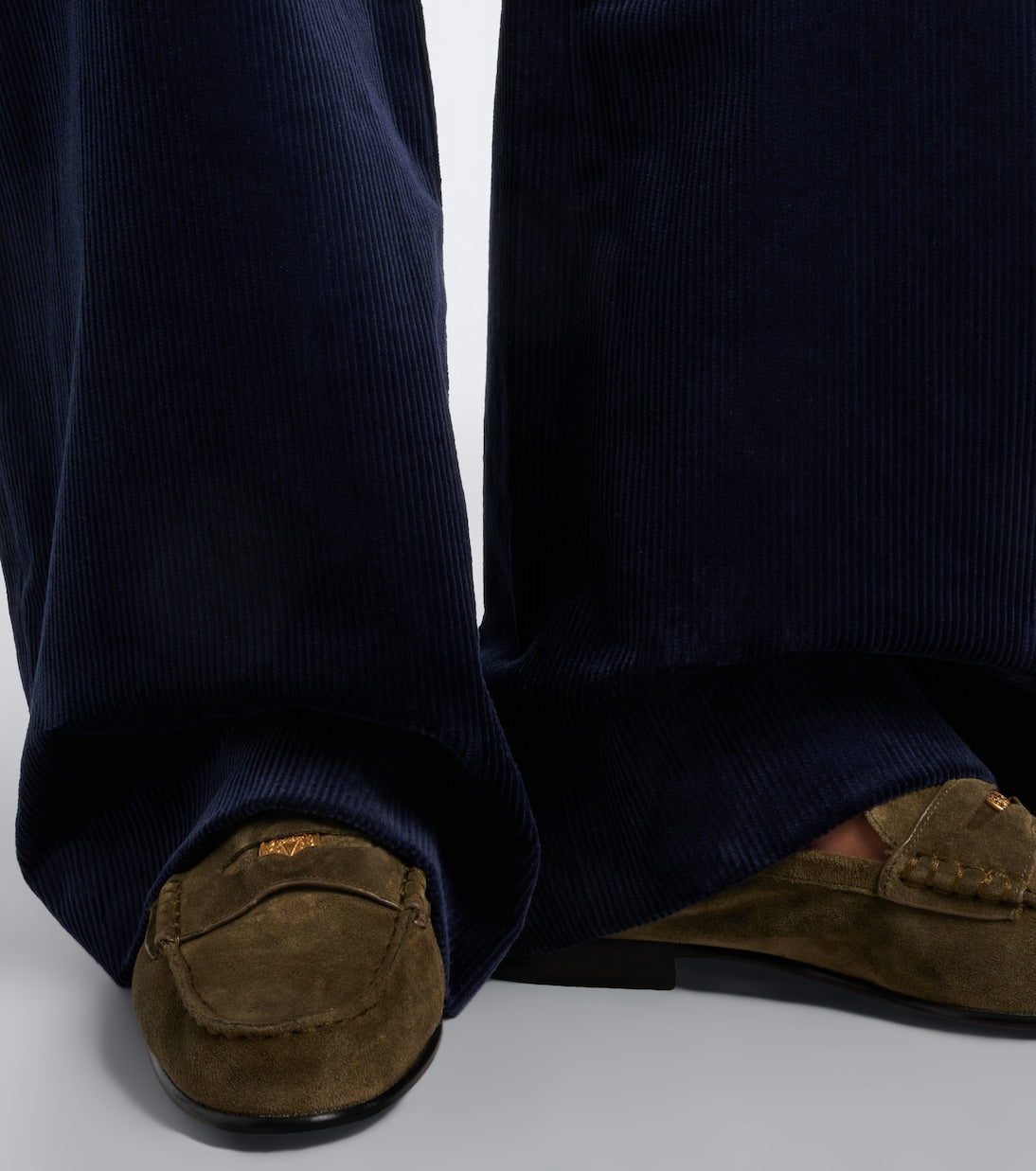 Veronica Beard - Suede penny loafers