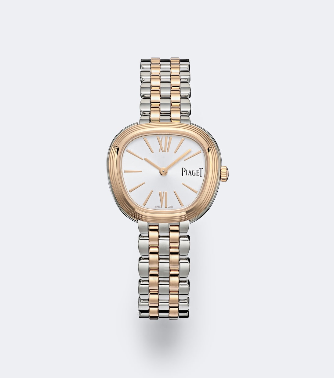 Piaget - Sixtie 18kt rose gold and stainless steel watch