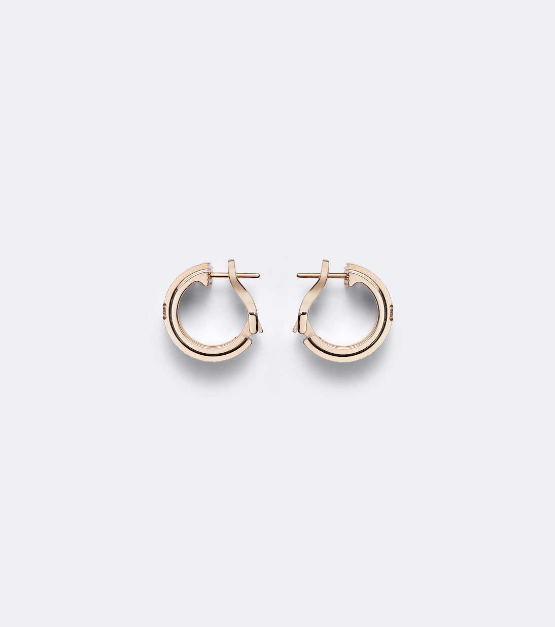 Piaget - Possession Decor Palace 18kt rose gold hoop earrings with diamonds