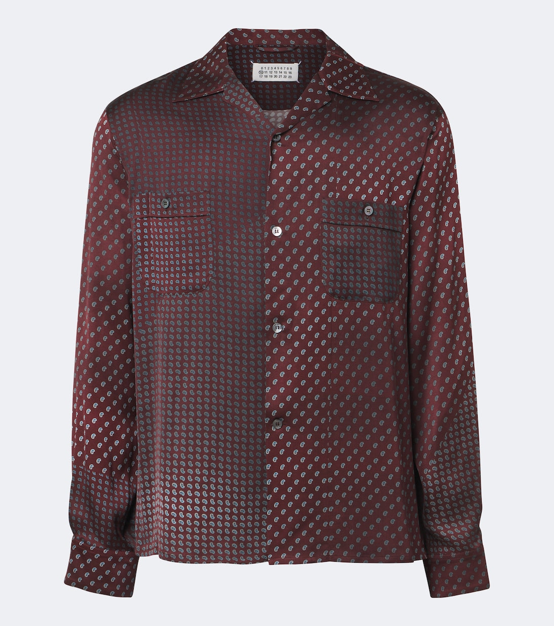 Maison Margiela - Paisley satin shirt
