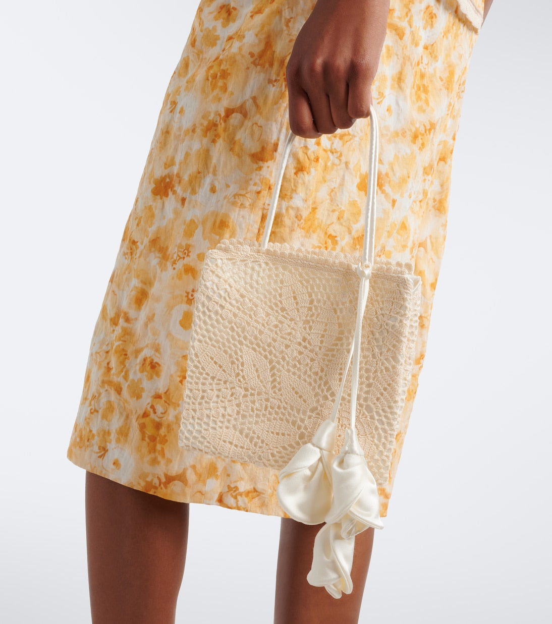 Magda Butrym - Julia crochet top-handle bag