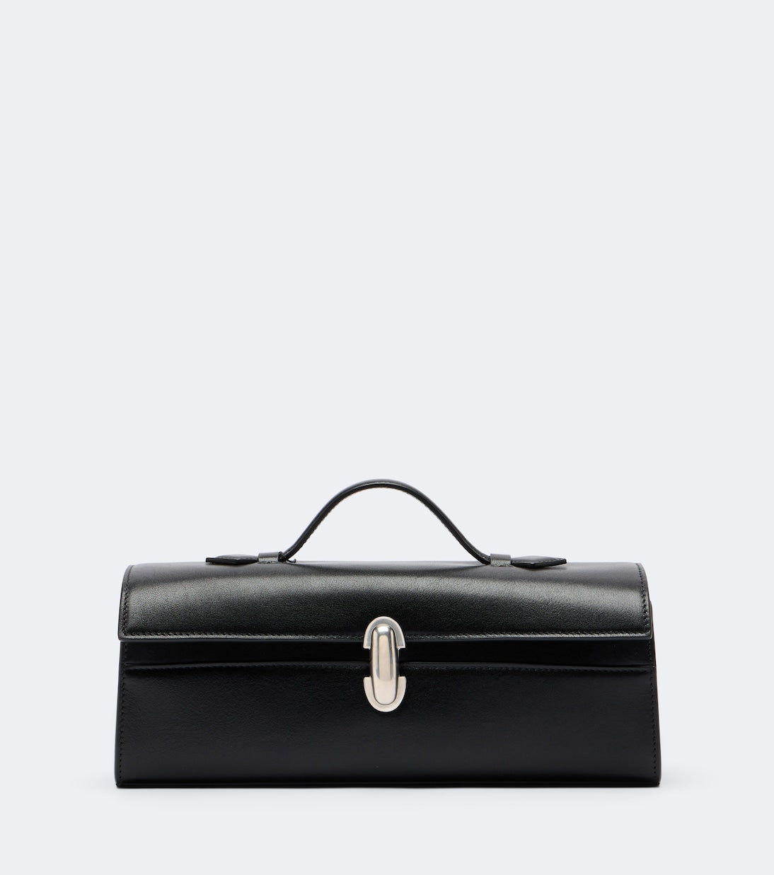 Savette - Symmetry Slim Small leather top handle bag