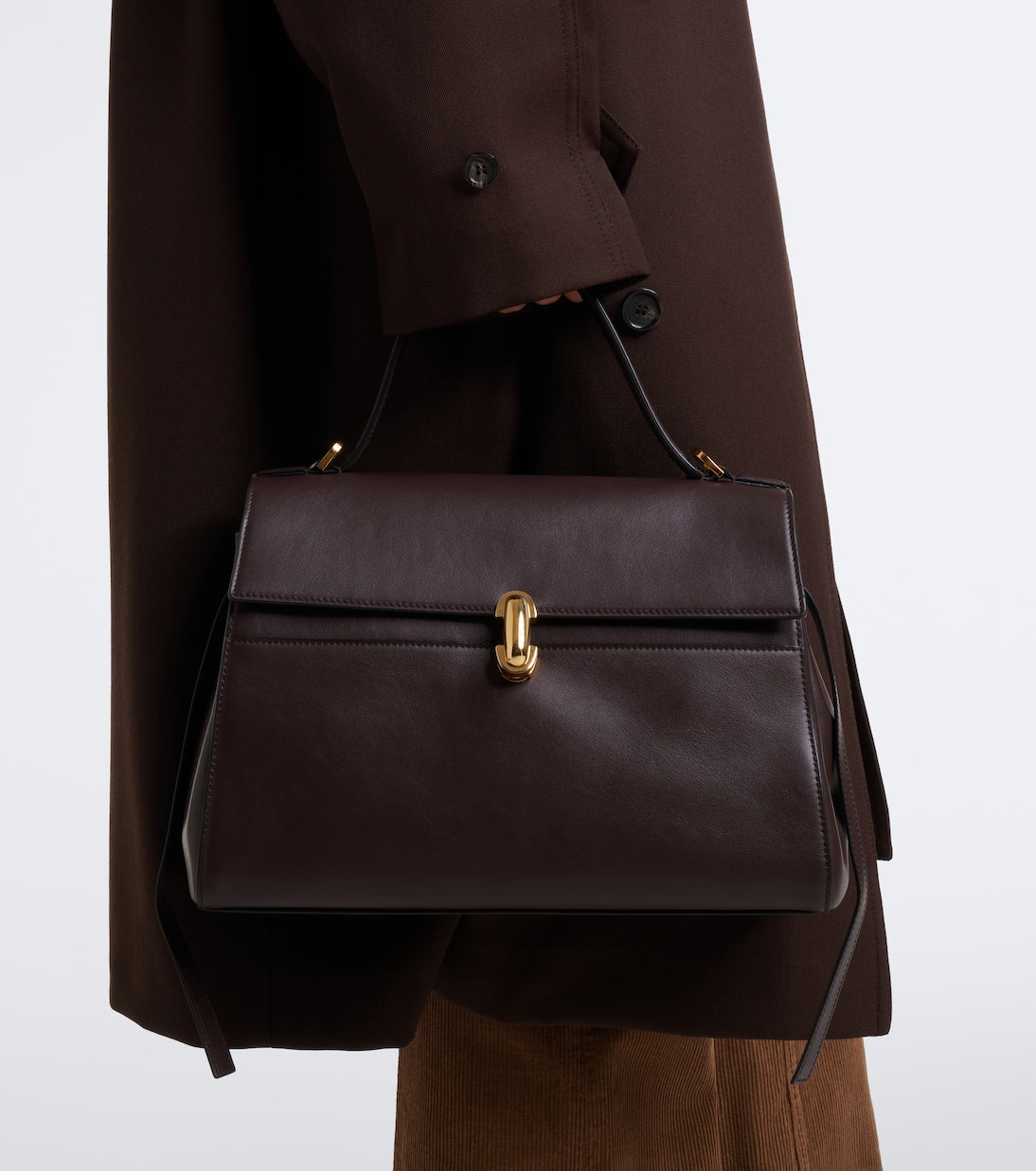Savette - Symmetry Soft Medium leather top handle bag