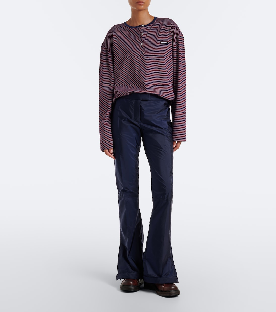 Miu Miu - Technical flared pants