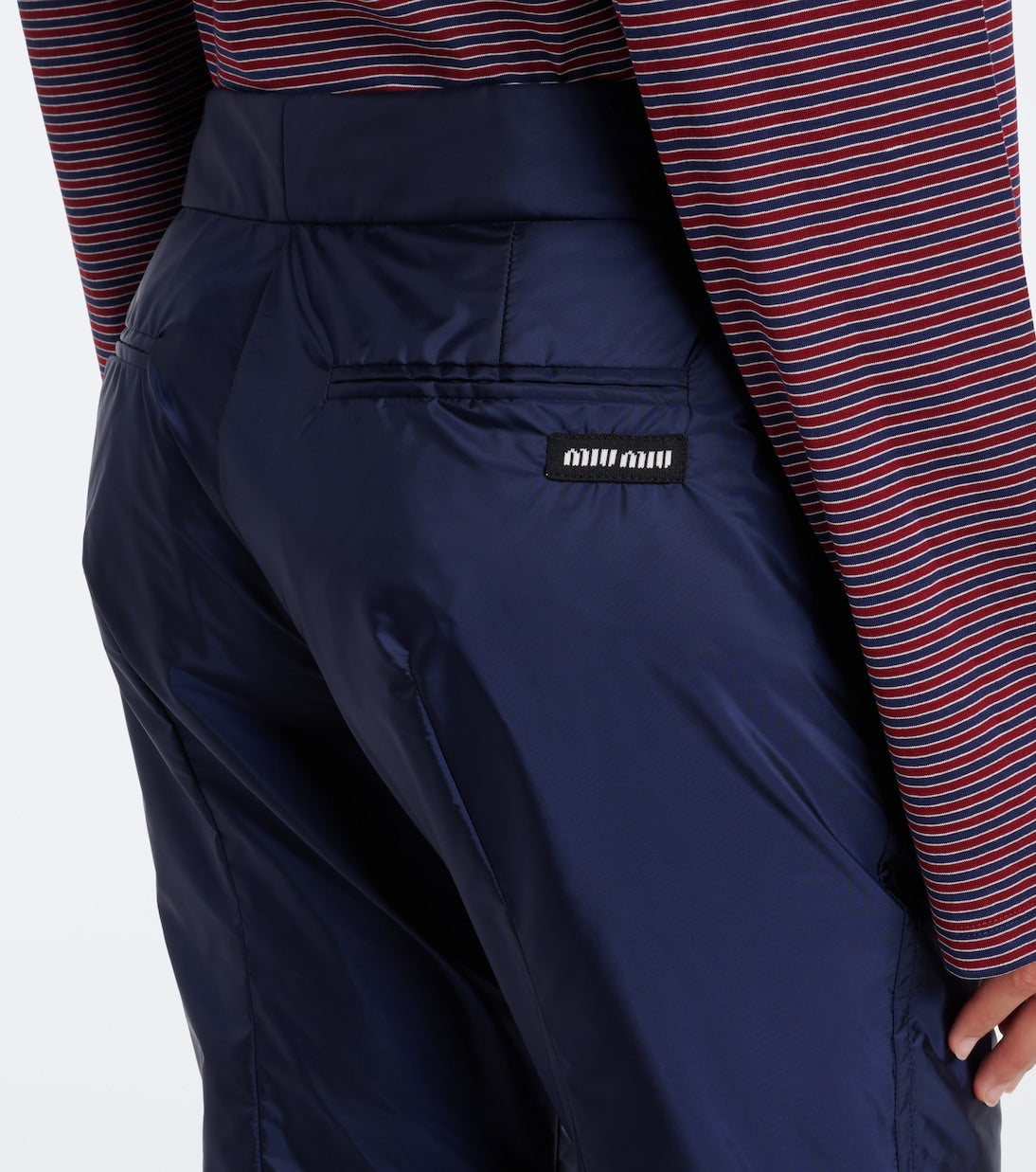 Miu Miu - Technical flared pants