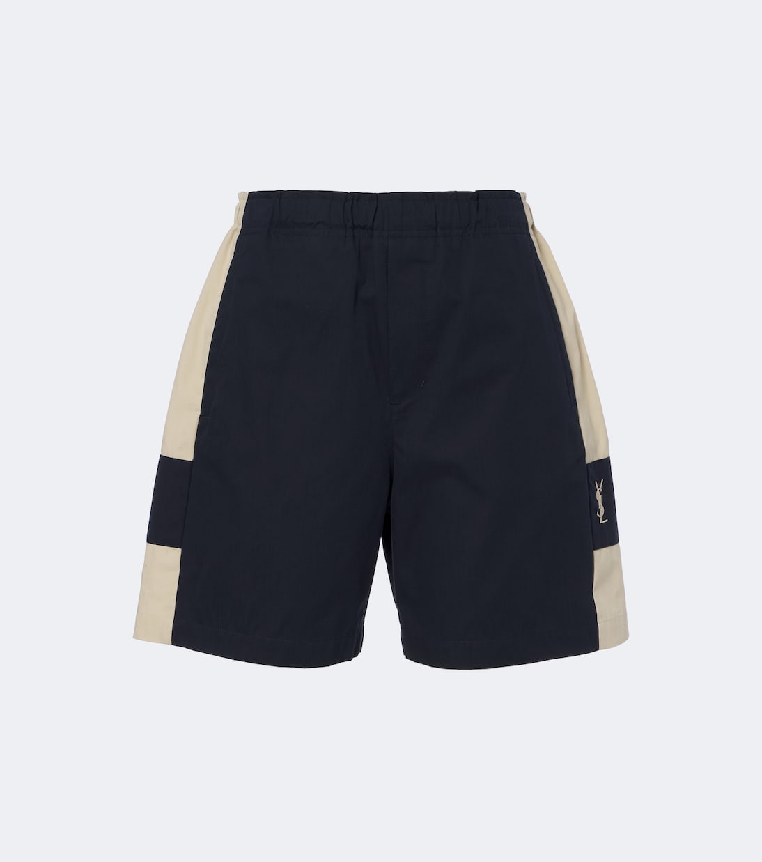 Saint Laurent - Cassandre cotton shorts