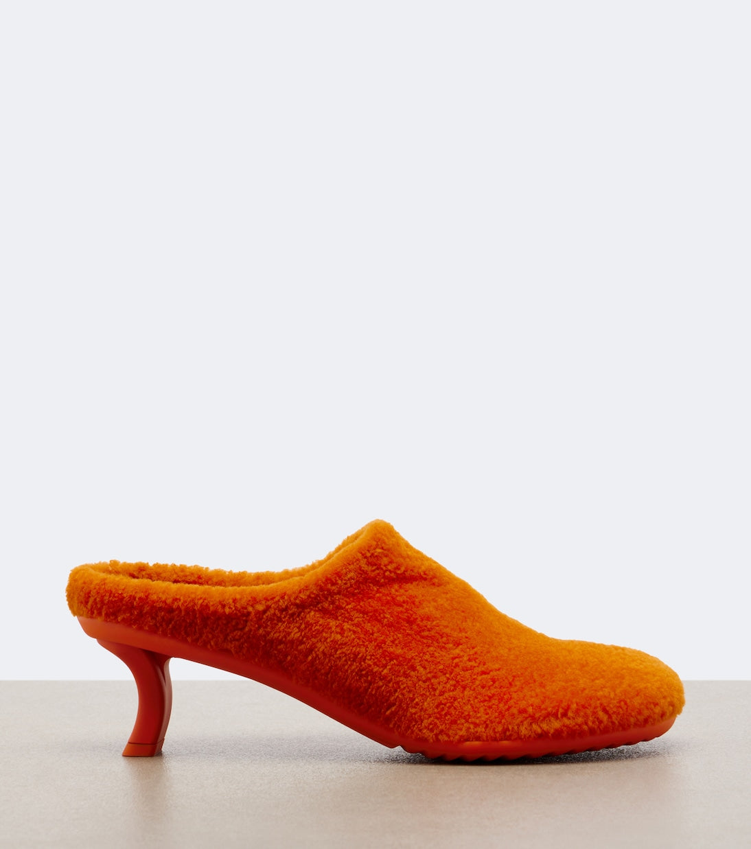 Loewe - Dive shearling mules