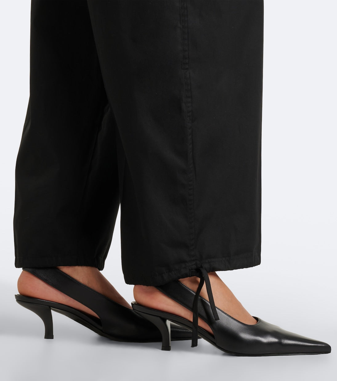Toteme - Leather slingback pumps
