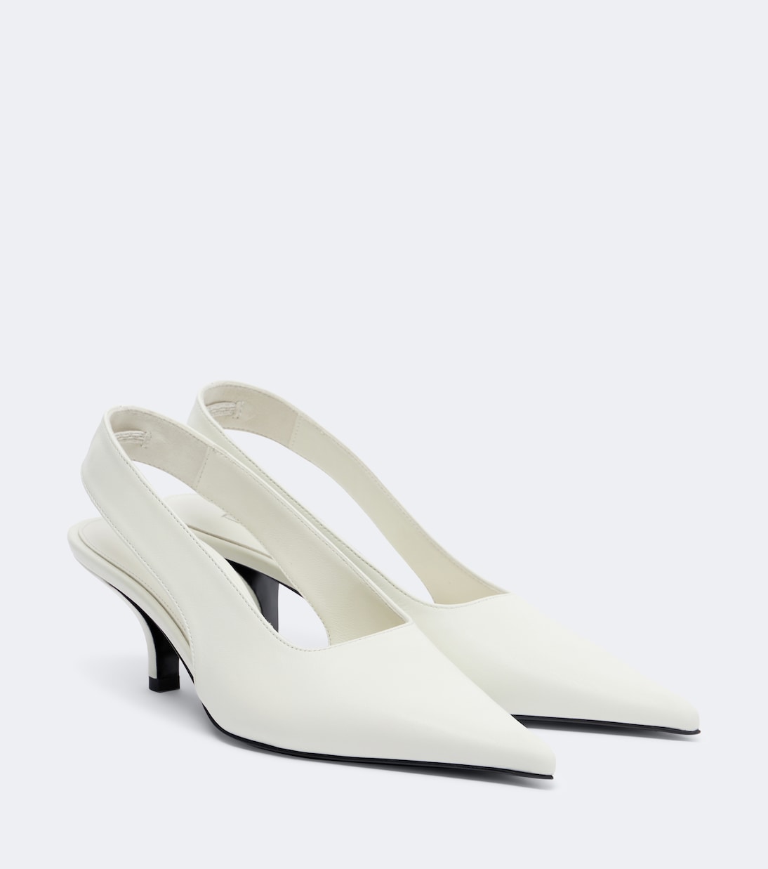 Toteme - Leather slingback pumps