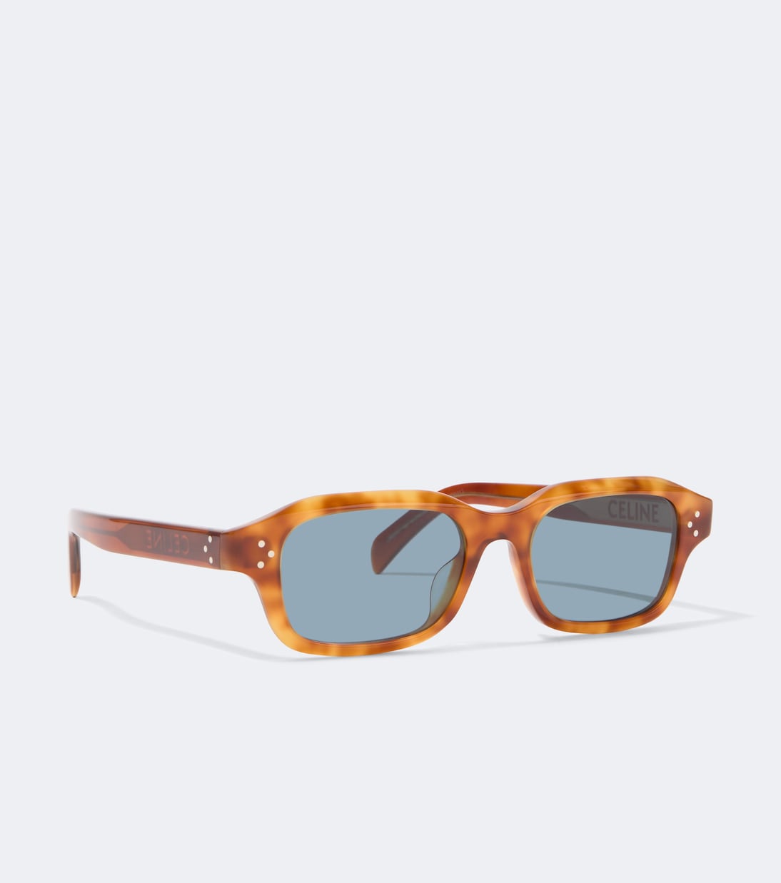 Celine Eyewear - Celine 3 Dots rectangular sunglasses