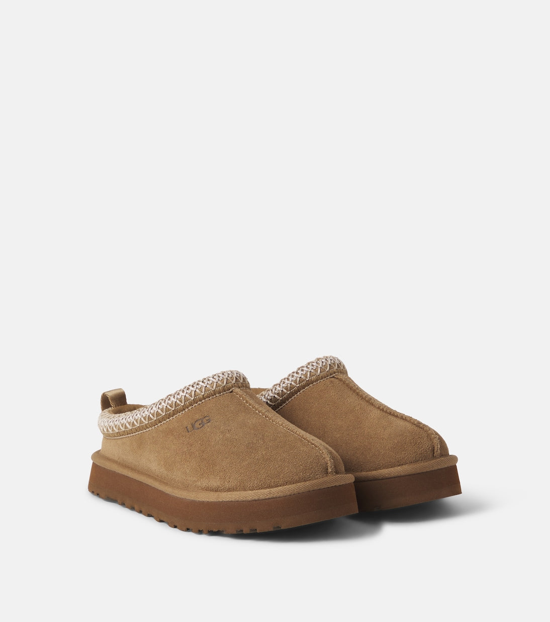 UGG Kids - Tazz shearling-lined suede slip-on shoes