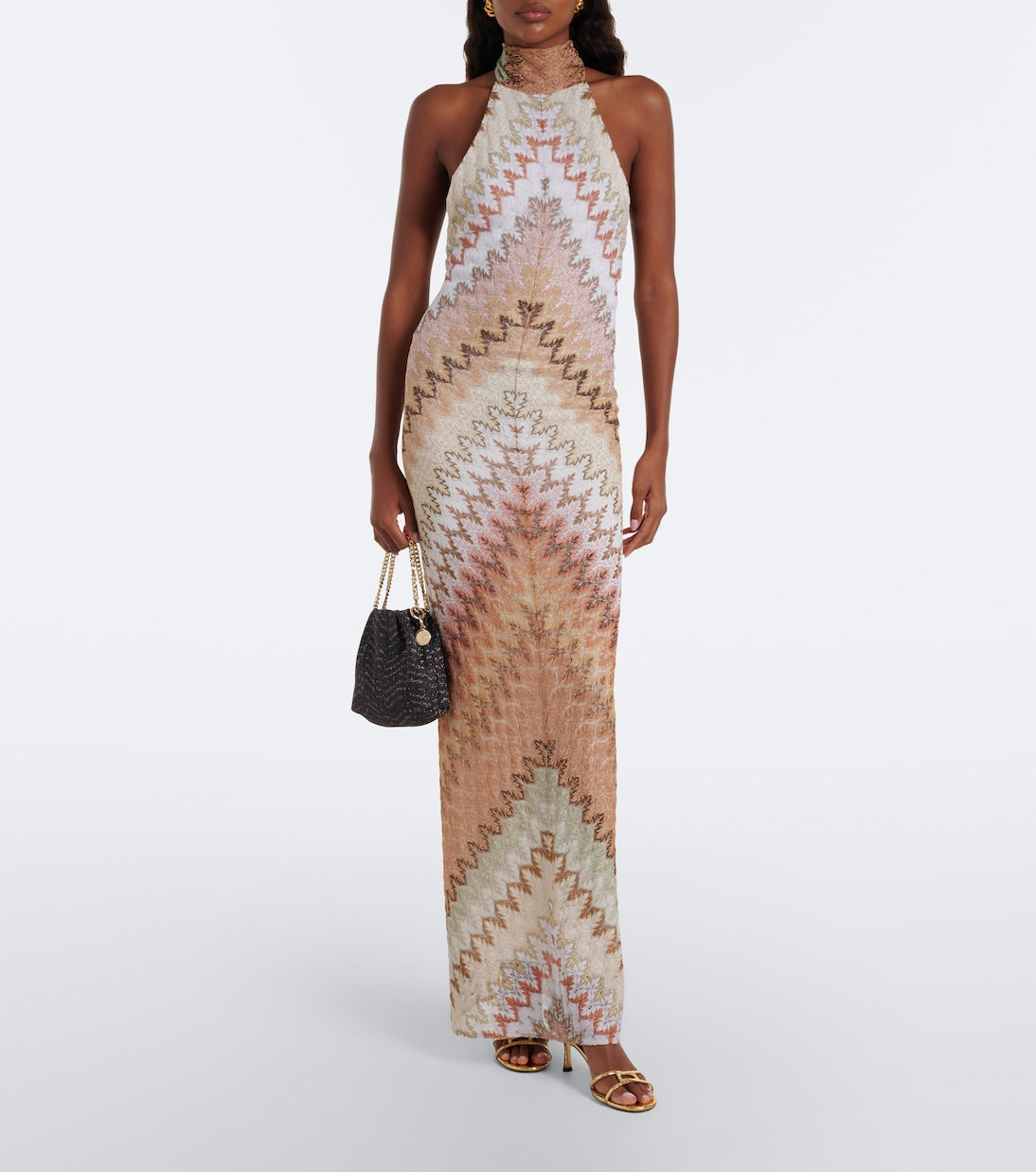 Missoni - Greek Key Chevron pouch