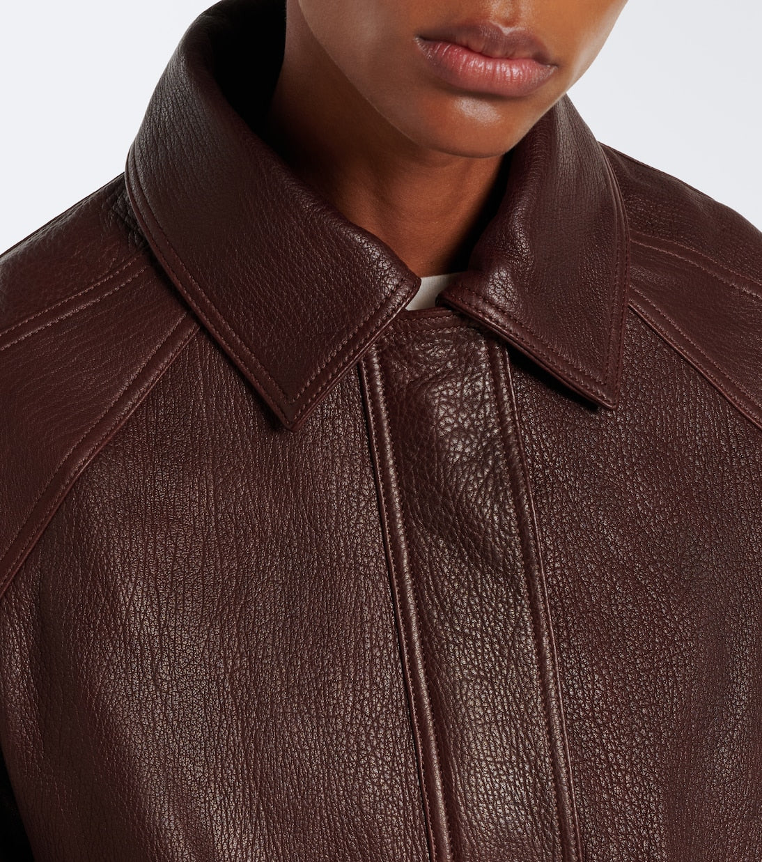 Róhe - Leather blouson jacket