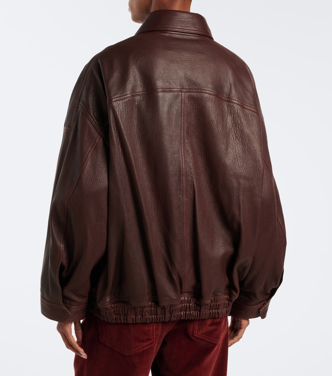 Róhe - Leather blouson jacket