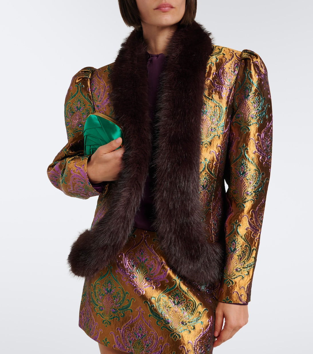 Retrofête - Delphira brocade jacket