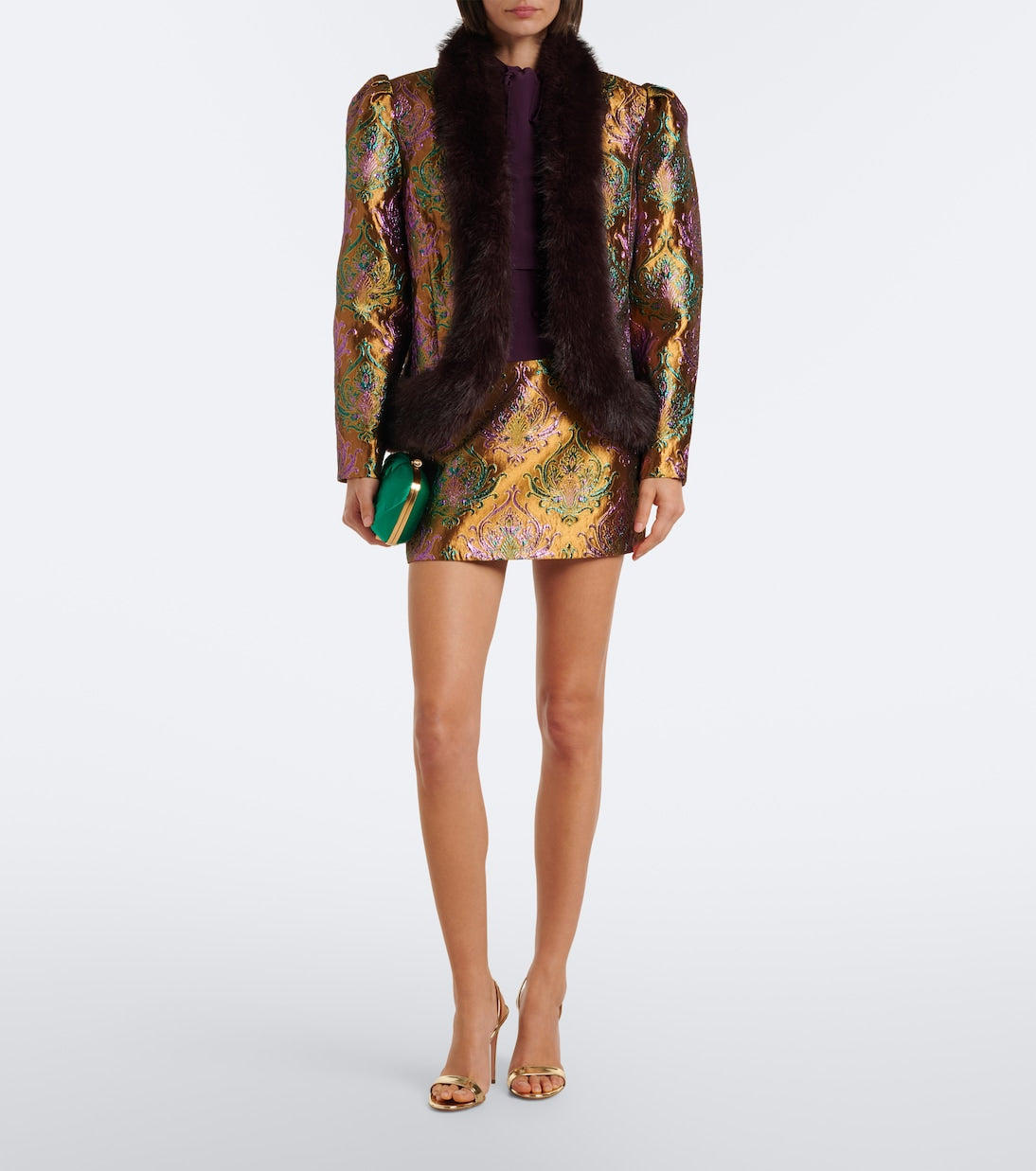 Retrofête - Delphira brocade jacket
