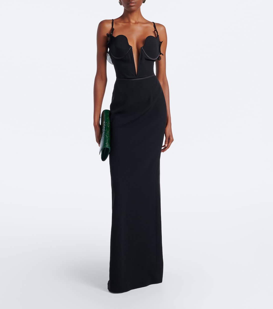 Tom Ford - Ruffled silk bodysuit