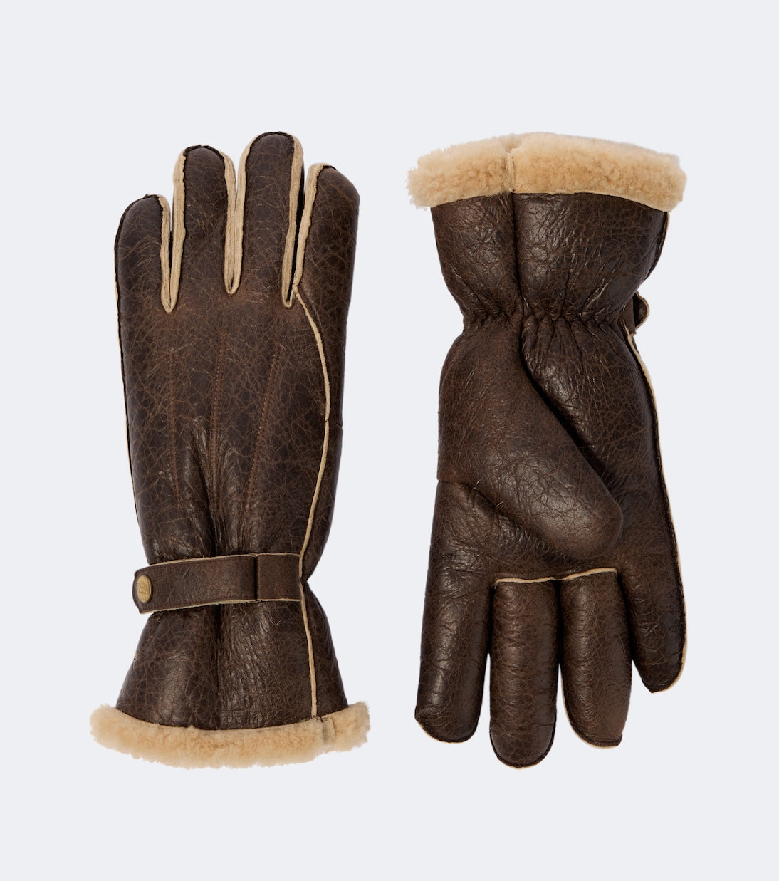 RRL - Shearling-lined leather gloves