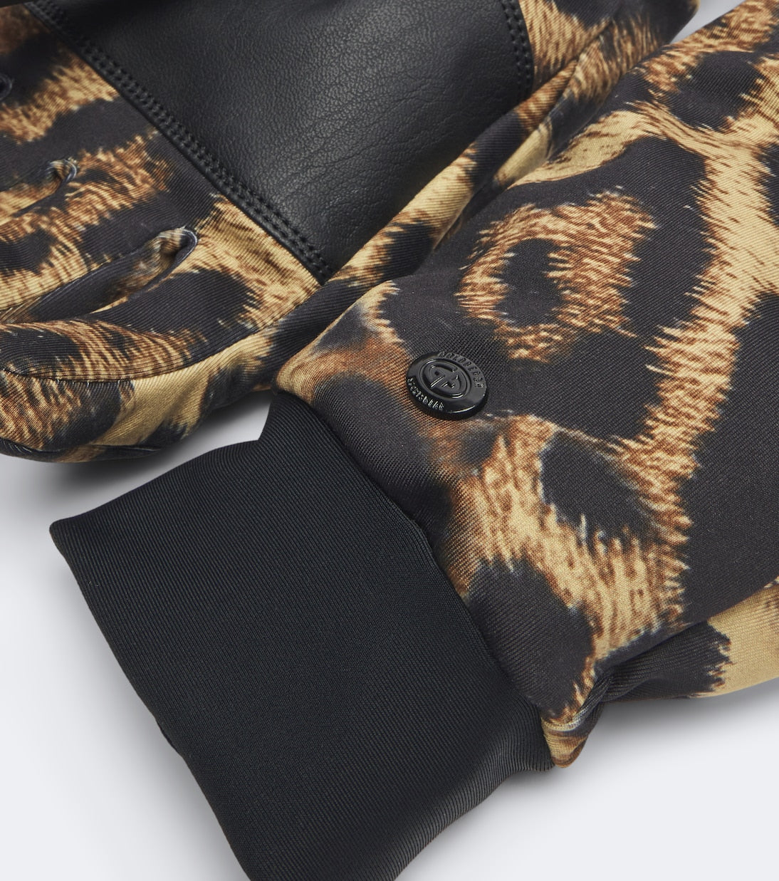 Goldbergh - Softy leopard-print gloves