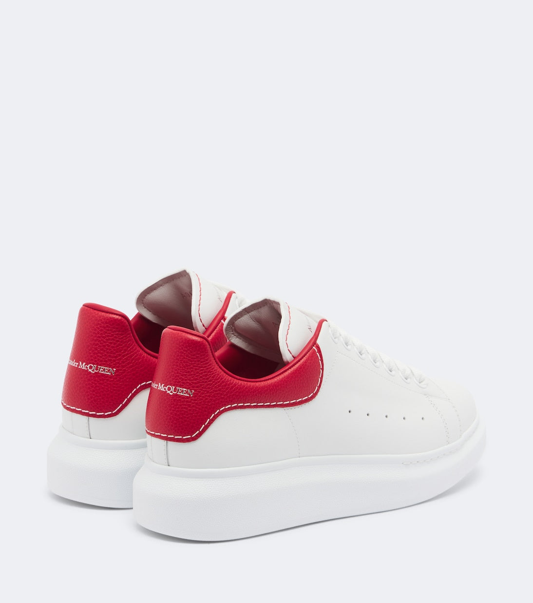 McQueen - Oversized leather sneakers