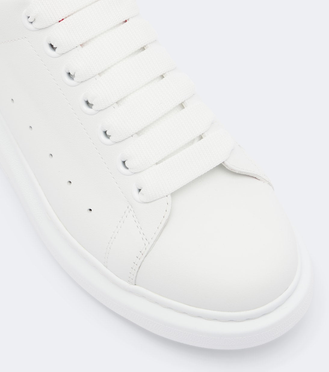 McQueen - Oversized leather sneakers