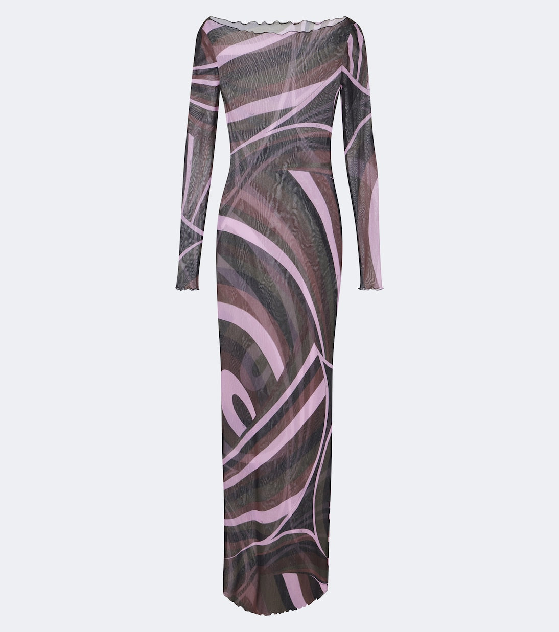 Pucci - Iride sheer tulle maxi dress