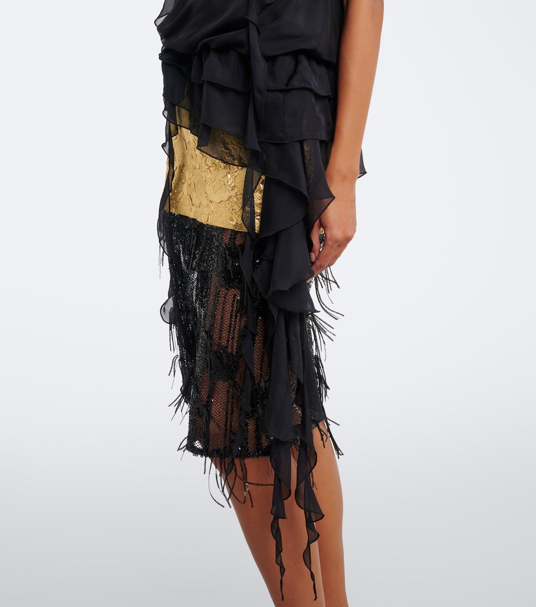 Jacques Wei - Chiffon halterneck top