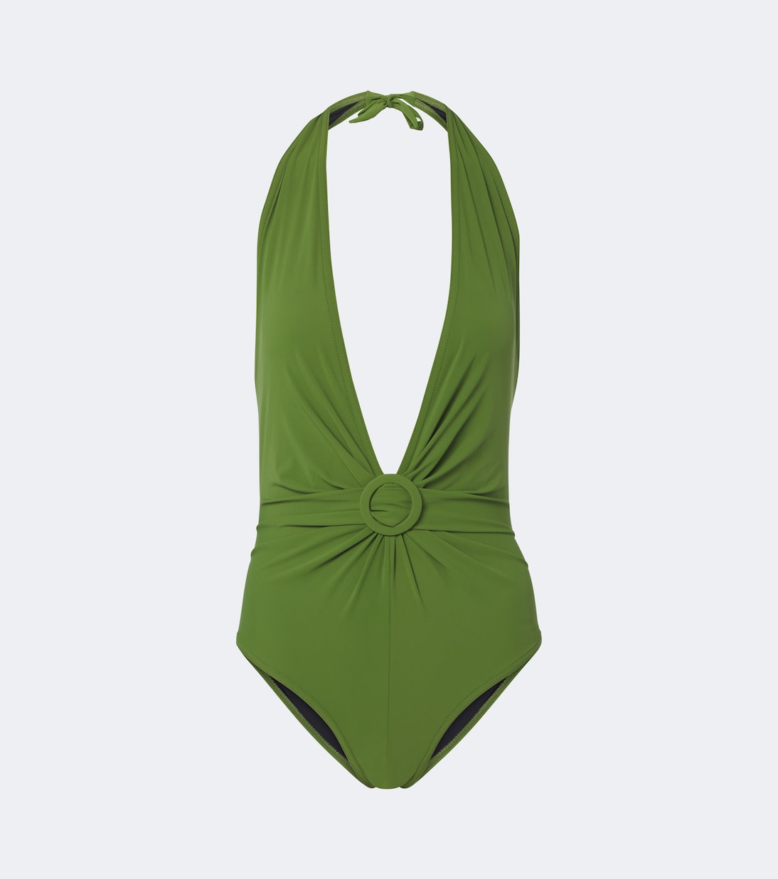 Karla Colletto - Lola gathered halterneck swimsuit