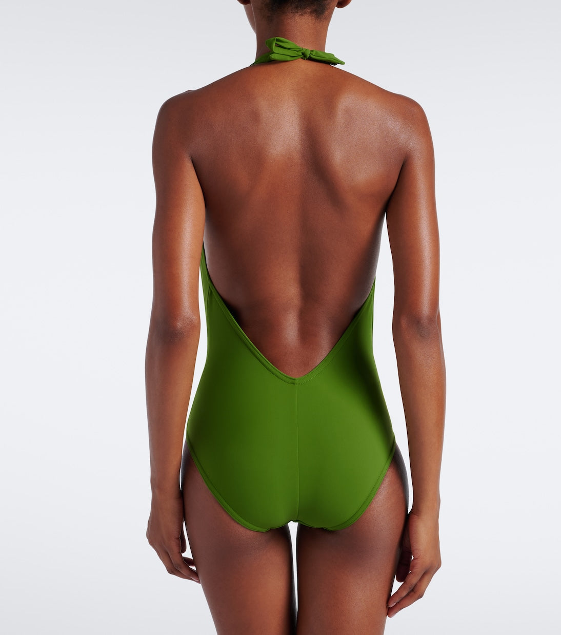 Karla Colletto - Lola gathered halterneck swimsuit