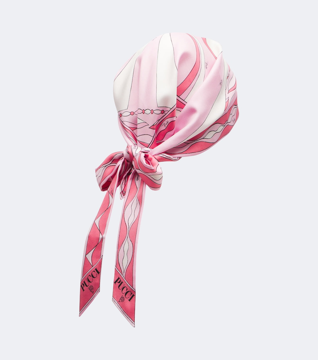 Pucci - Dune silk twill head wrap
