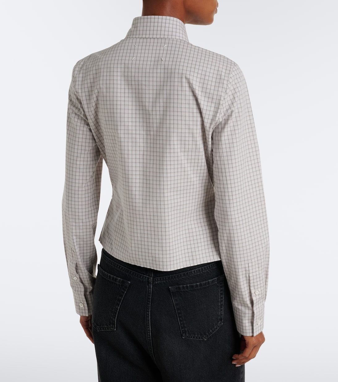 Maison Margiela - Checked cotton shirt