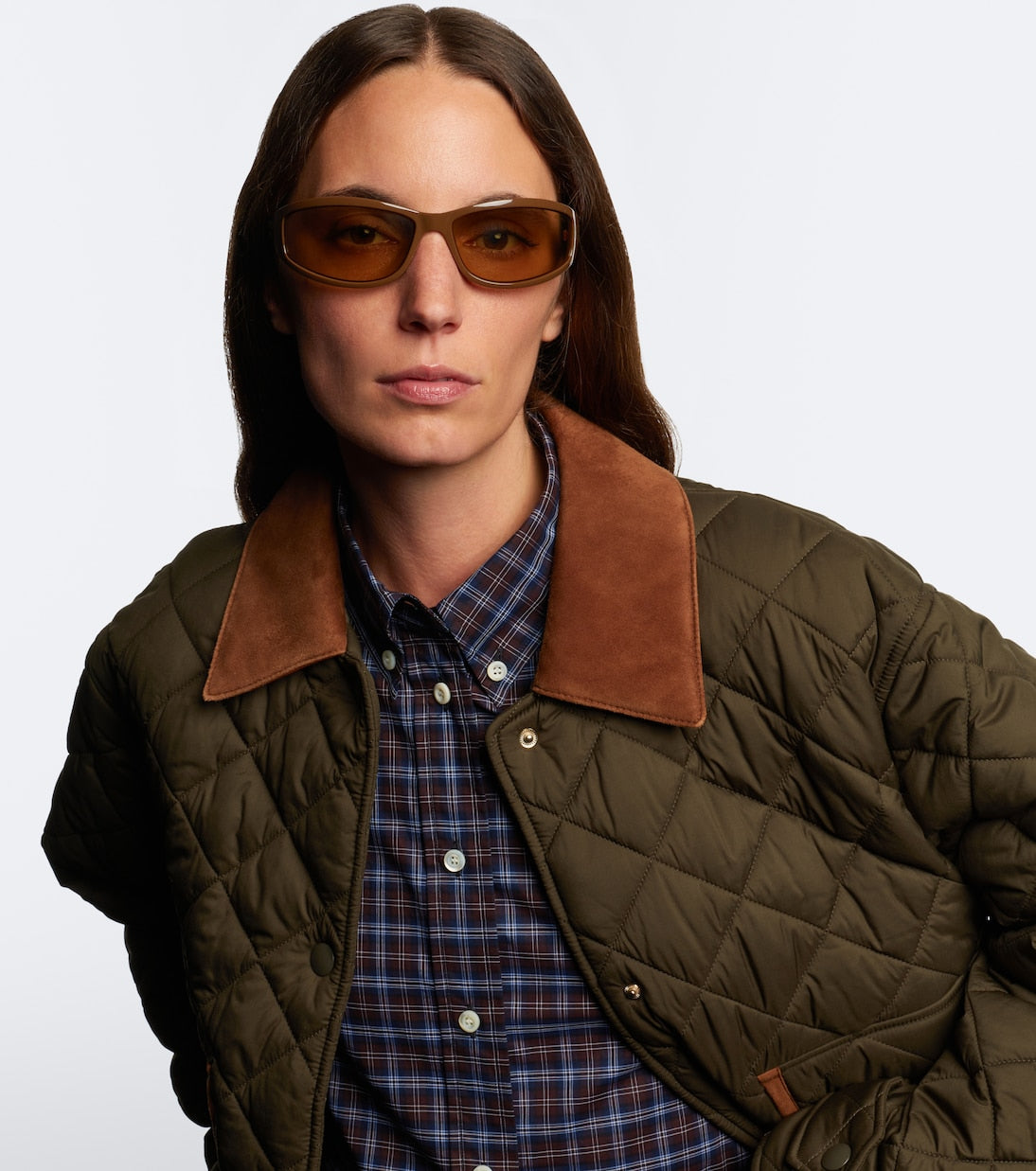 Miu Miu - Signature rectangular sunglasses