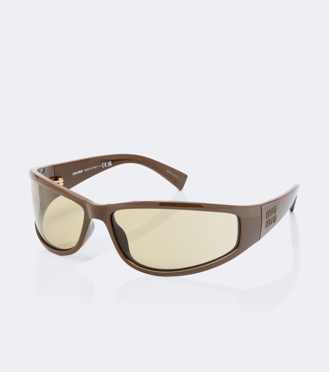 Miu Miu - Signature rectangular sunglasses