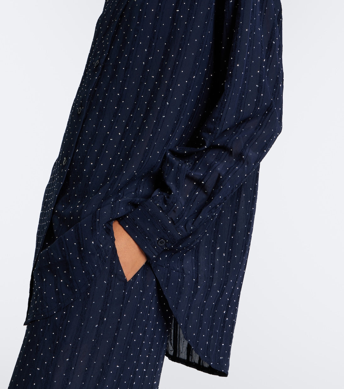 Melissa Odabash - Ziggy embellished shirt