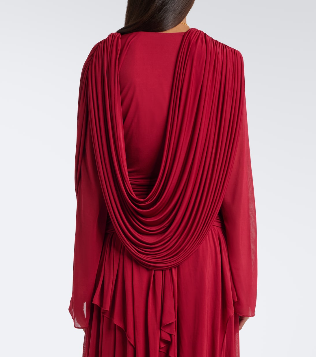 Christopher Esber - Ripple draped jersey top