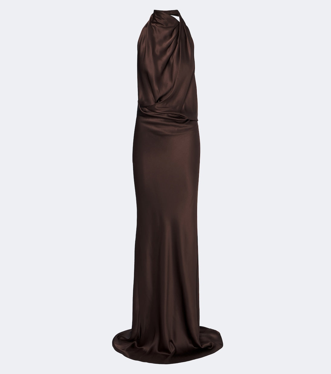 The Sei - Draped open-back silk charmeuse gown