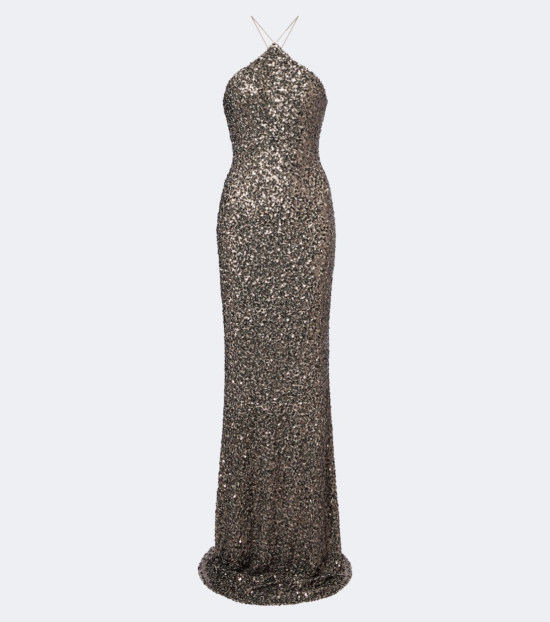The Sei - Sequined halterneck gown