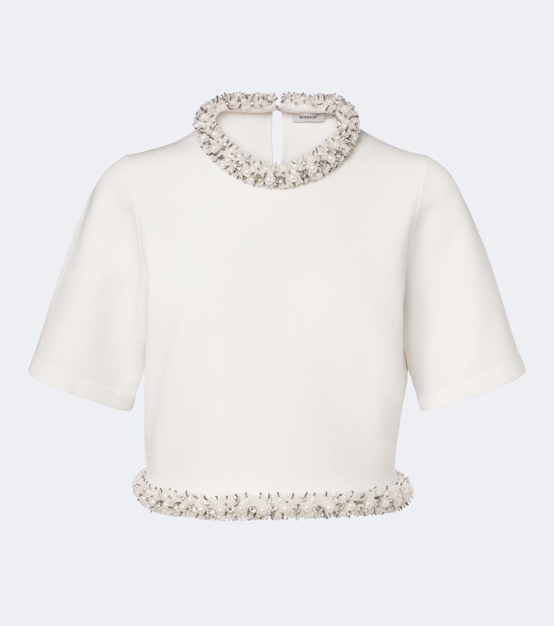 Simkhai - Ozelle embellished crop top