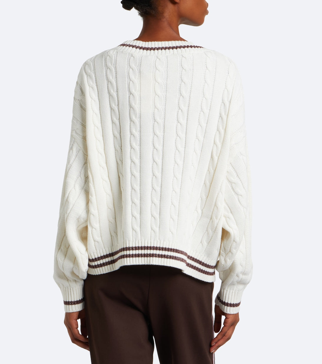 The Upside - Millie cable-knit cotton sweater